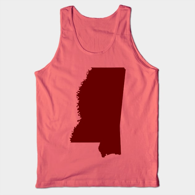 Mississippi Tank Top by AdventureFinder